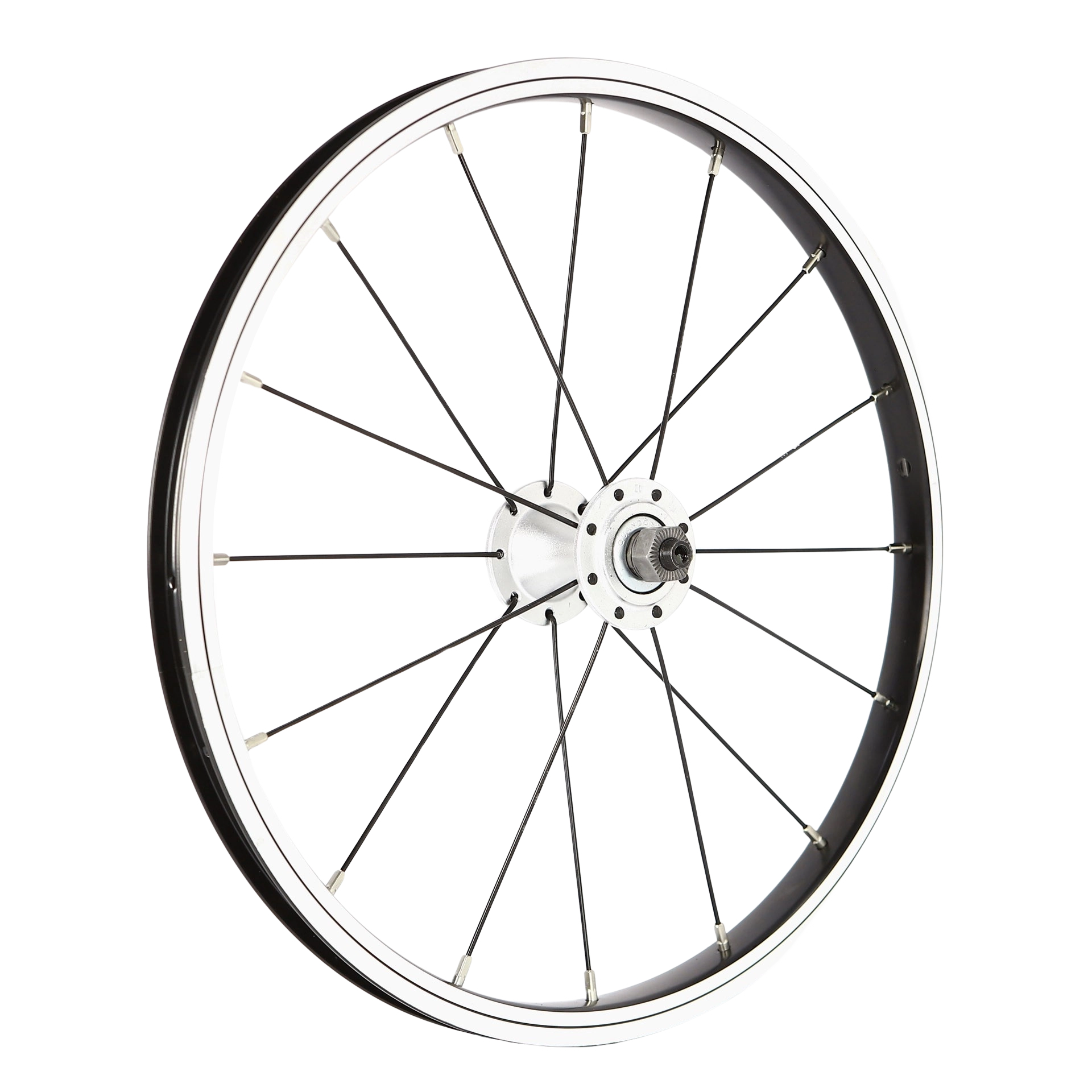 Wheel, Front, 16", rim brake, OLD 83mm, Cnoc 16  (2012 > 2014, 2014 > 2016, 2016 > 2019)